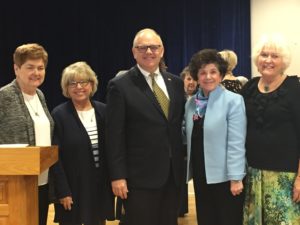 District Attorney Tim Cruz and Members of the Oak Point Women's Club