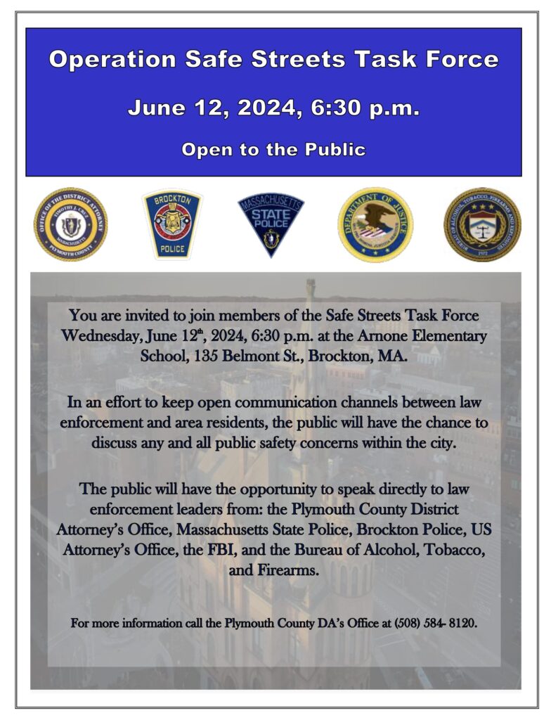 Operation Safe Streets June 2024 Community Meeting