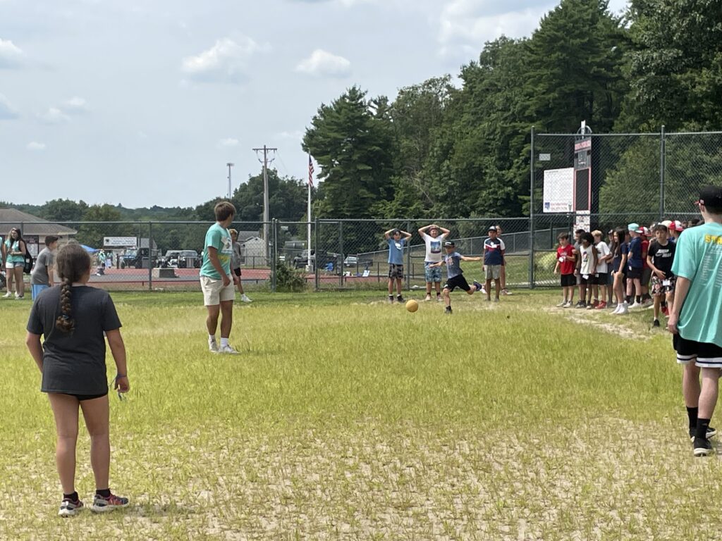 Kickball game