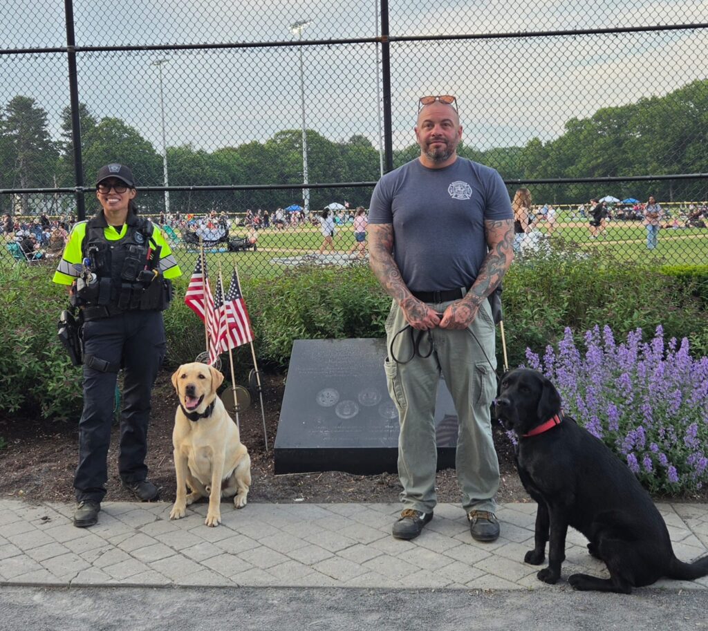 Officer Morgan, Harlow, EMD Horvath and Rio