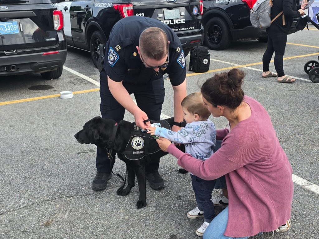 BSU Detective Bob McEvoy & Comfort Dog Mikey